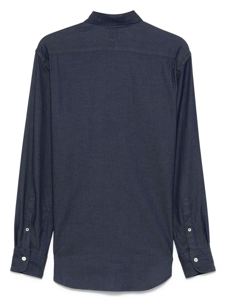 Canali chambray shirt outlook