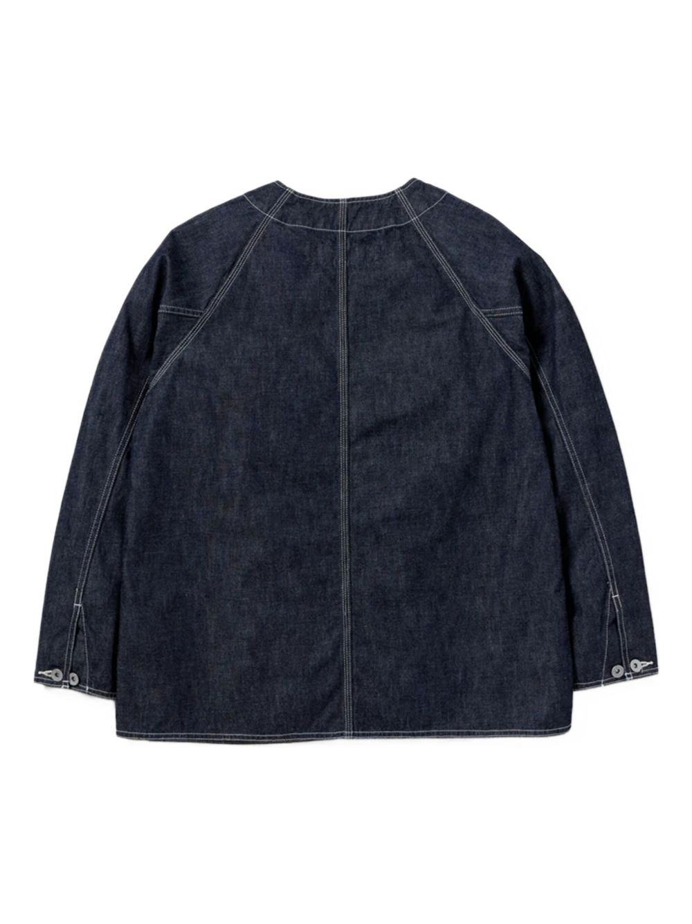 raglan-sleeve denim jacket - 2