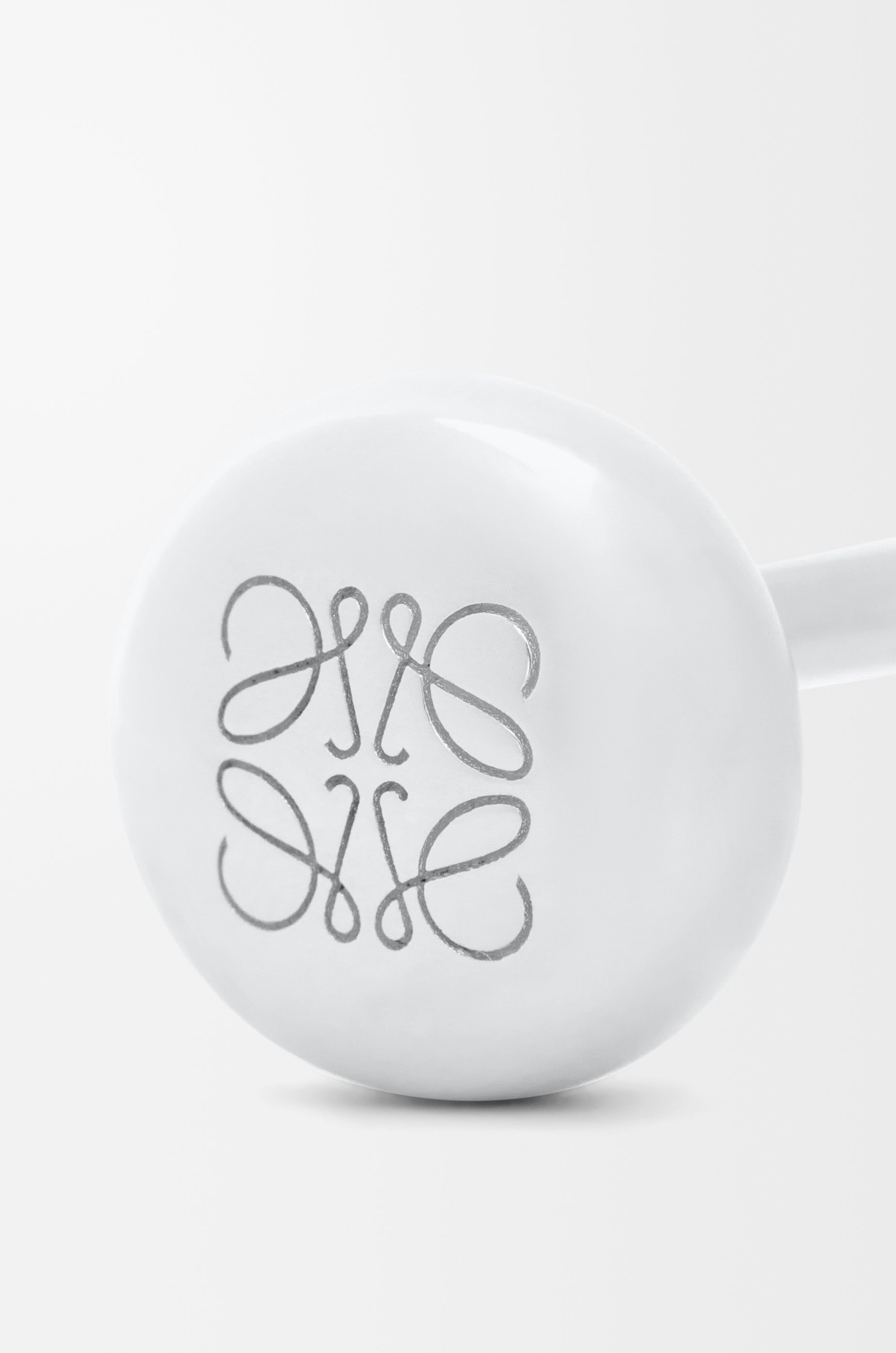 Anagram Pebble cuff in sterling silver - 5