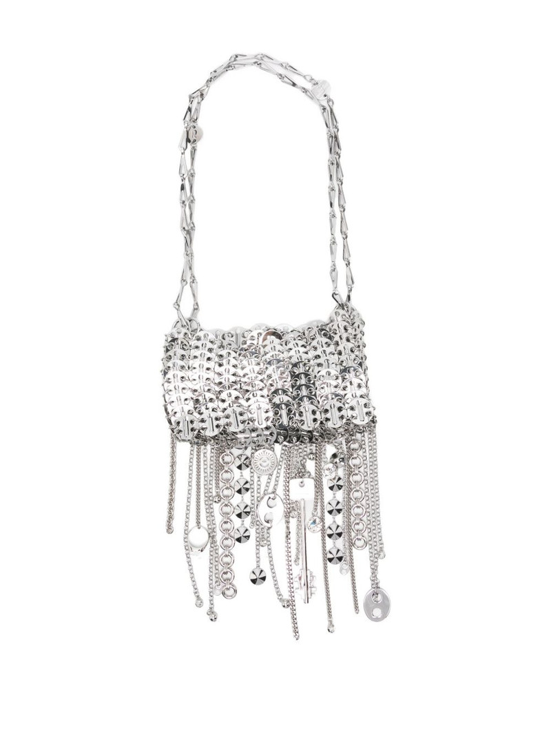 Hanging Charms Discs Shoulder Bag 3