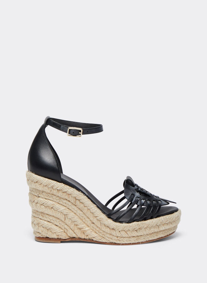 'WOVEN' ESPADRILLE WEDGE - 4