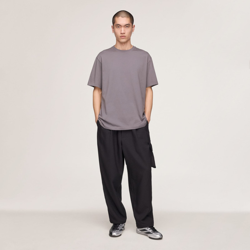 Y-3 MERCEDES LOGO STACK SHORT SLEEVE TEE 5