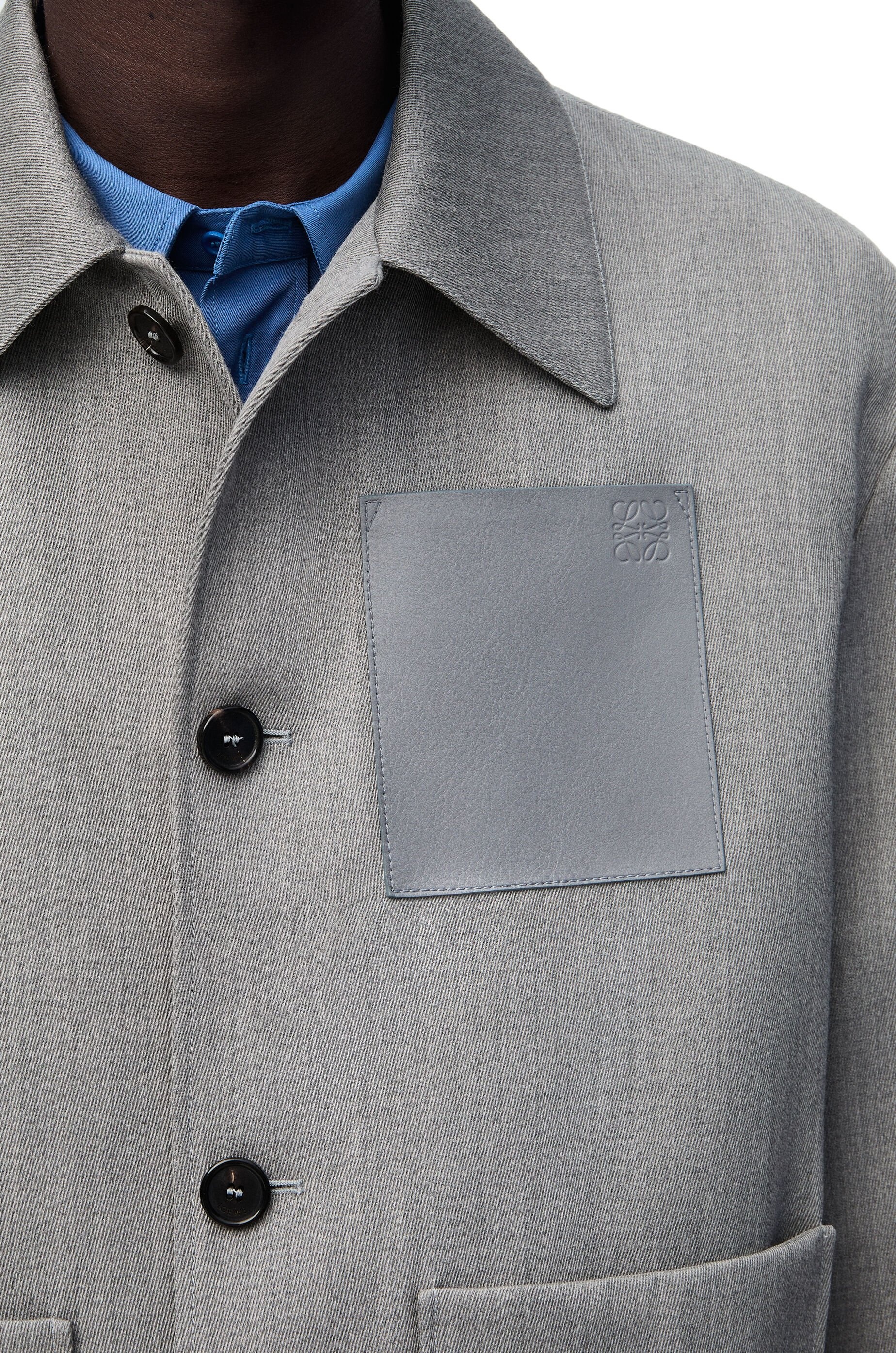 Workwear jacket in wool - 5