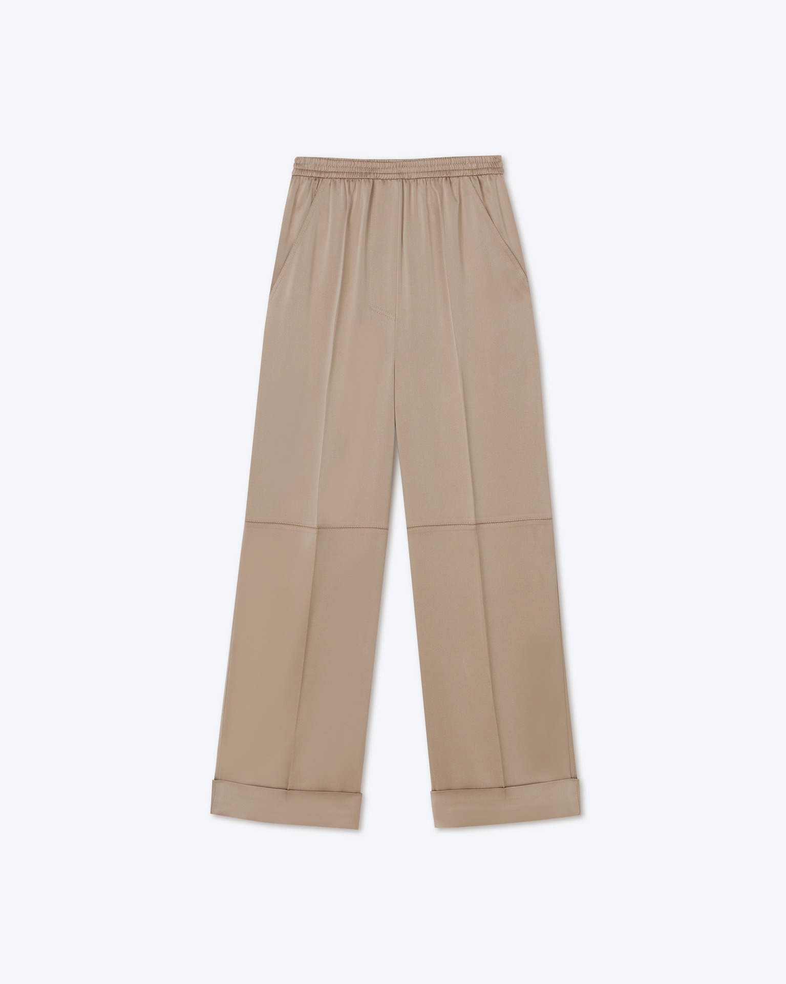 CEIRA - Elasticated trousers - Dune - 1
