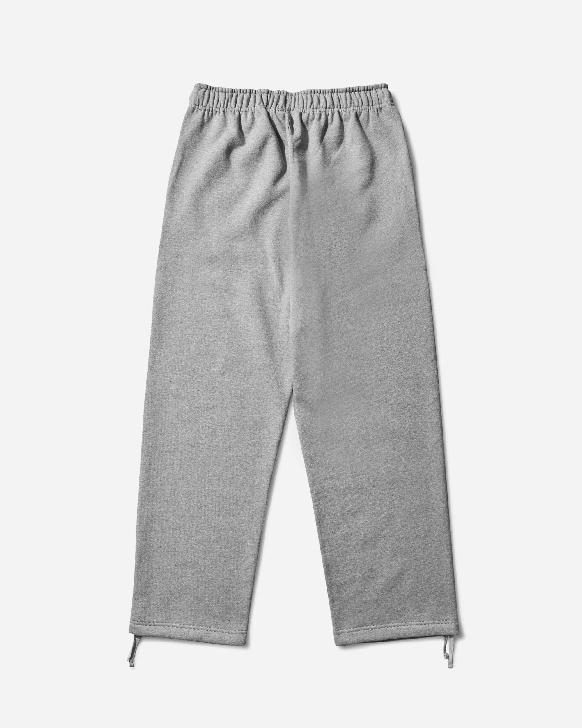 Men's Solo Swoosh Open Hem Fleece Sweatpants Dark Grey Heather - 2