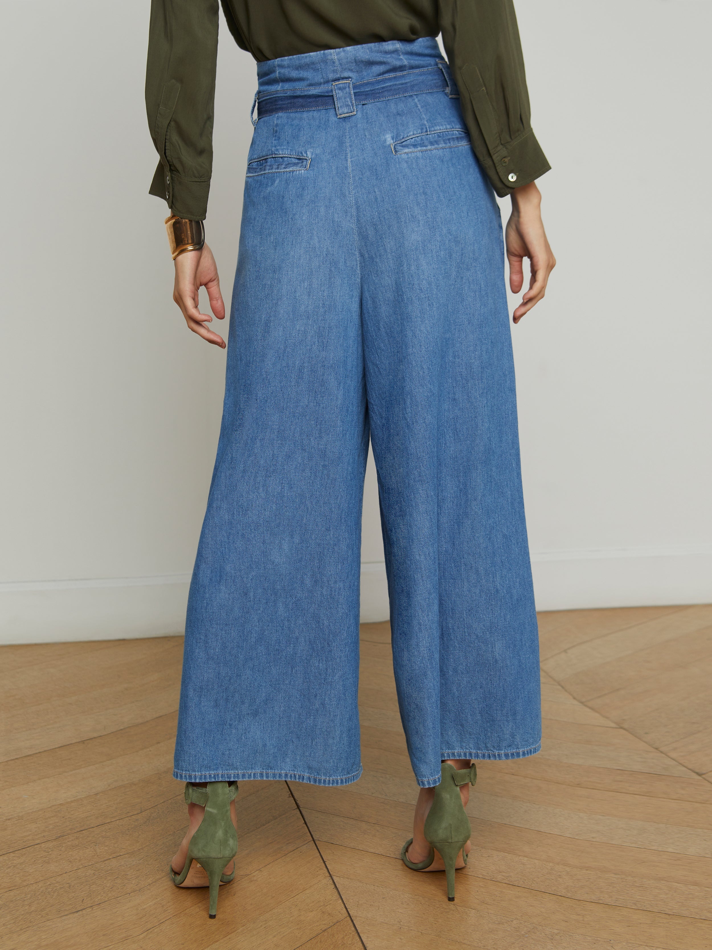 Lowen Cropped Wide-Leg Jean - 5