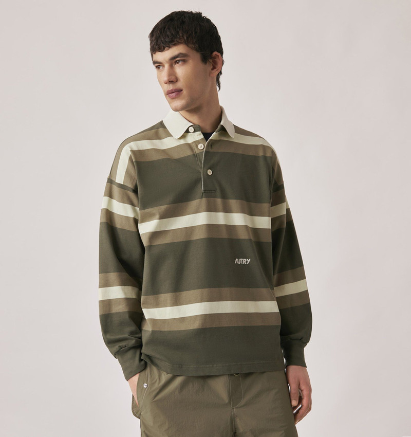 AUTRY UNISEX STRIPED RUGBY POLO outlook