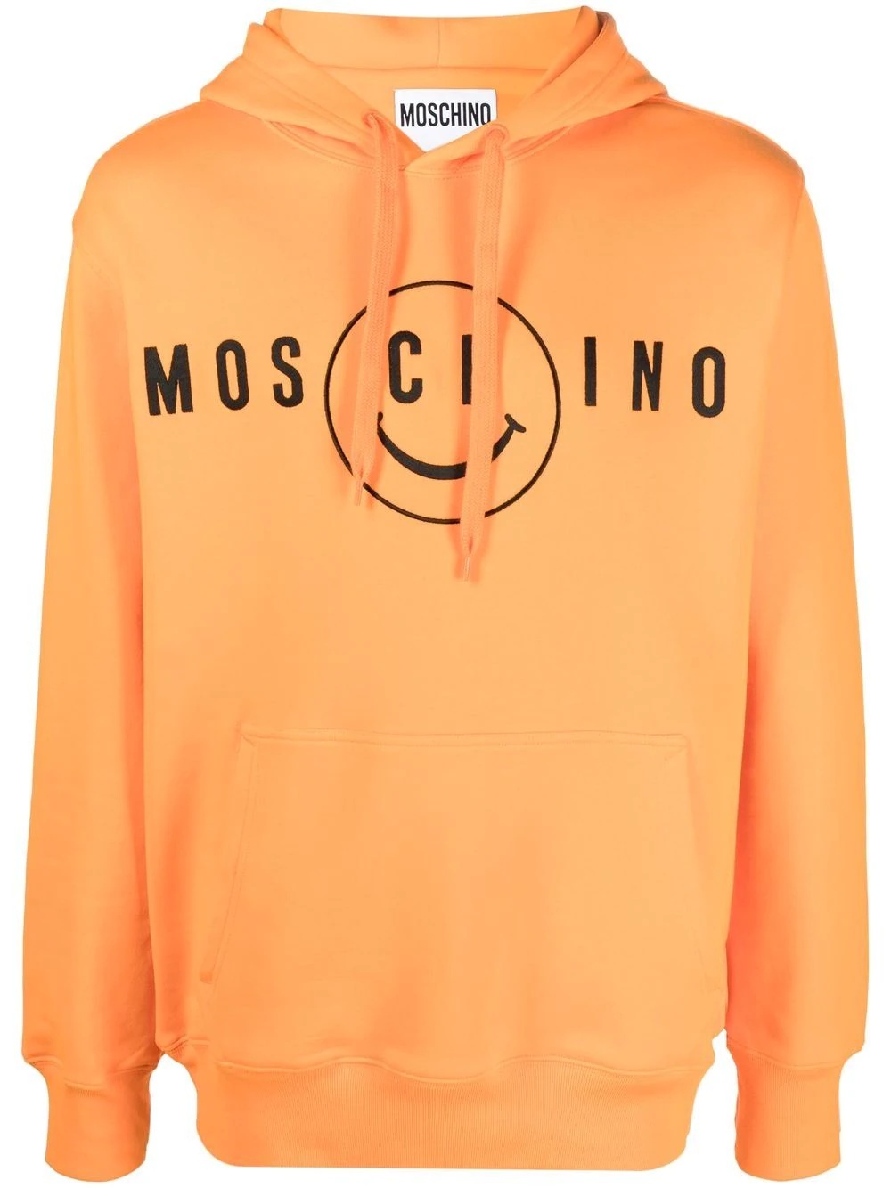 logo-print hoodie - 1