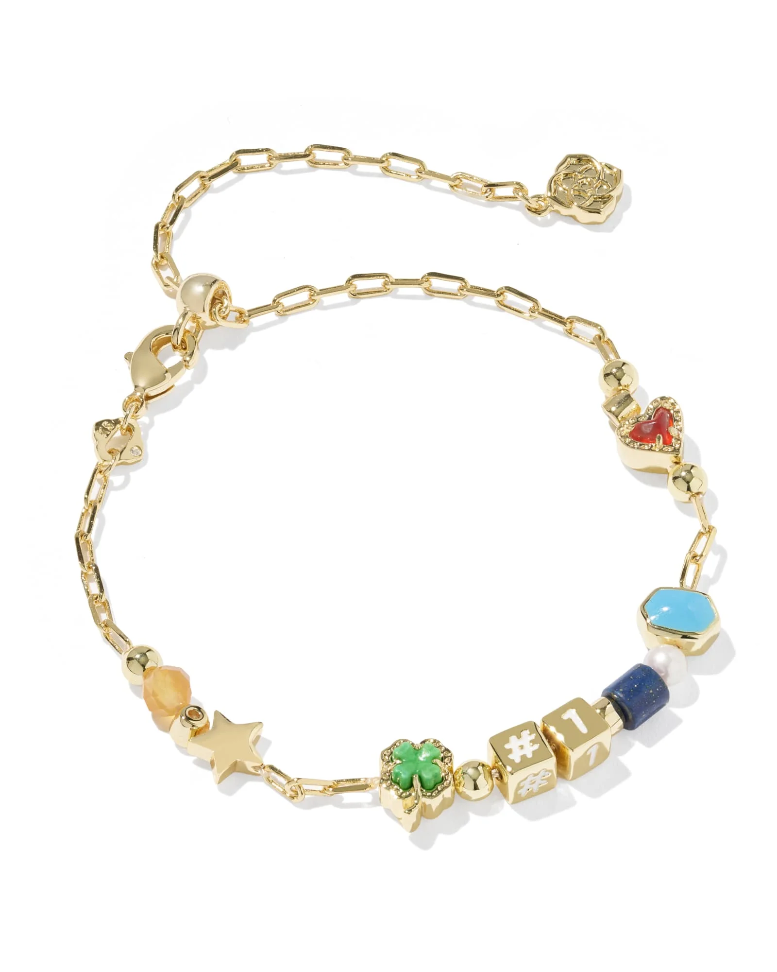Lacey Gold Delicate Chain Bracelet - 1