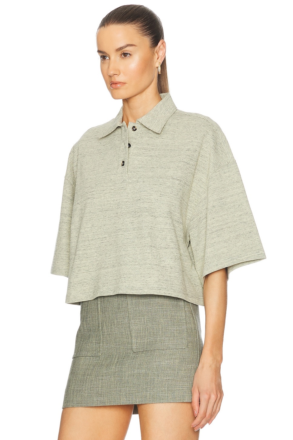 Cropped Polo Shirt - 2