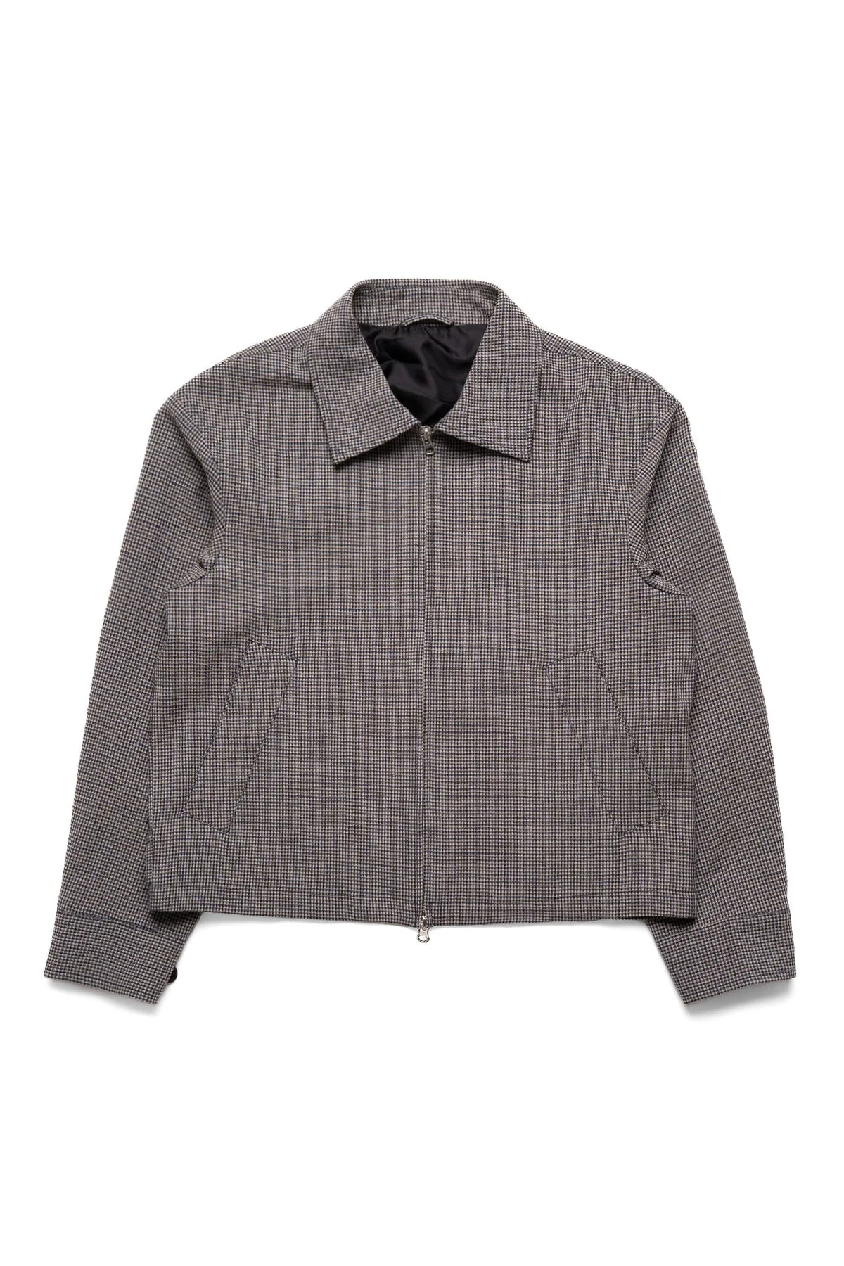 Mail Jacket - Taupe Check - 1