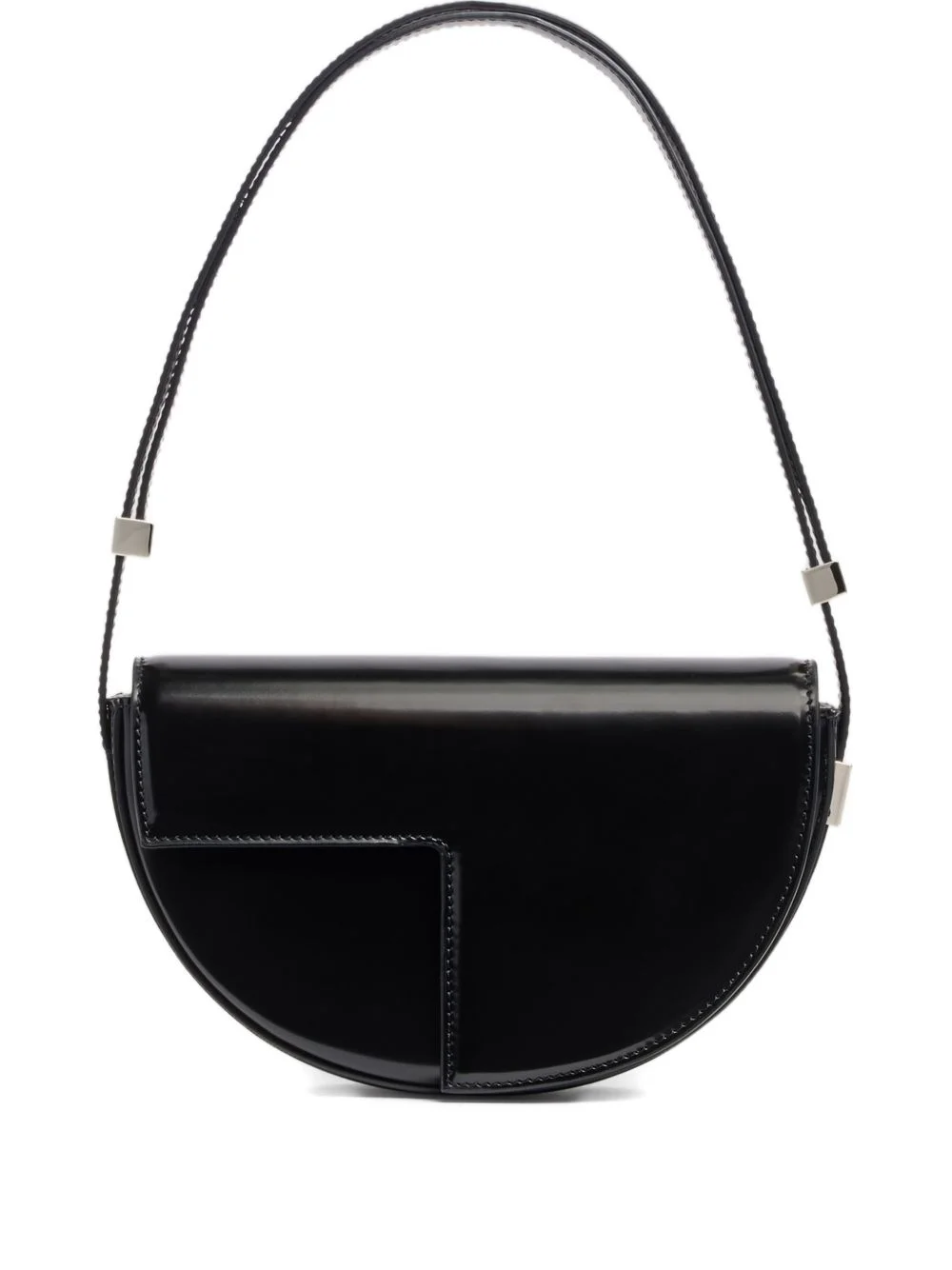 Le Petit logo-patch shoulder bag - 1