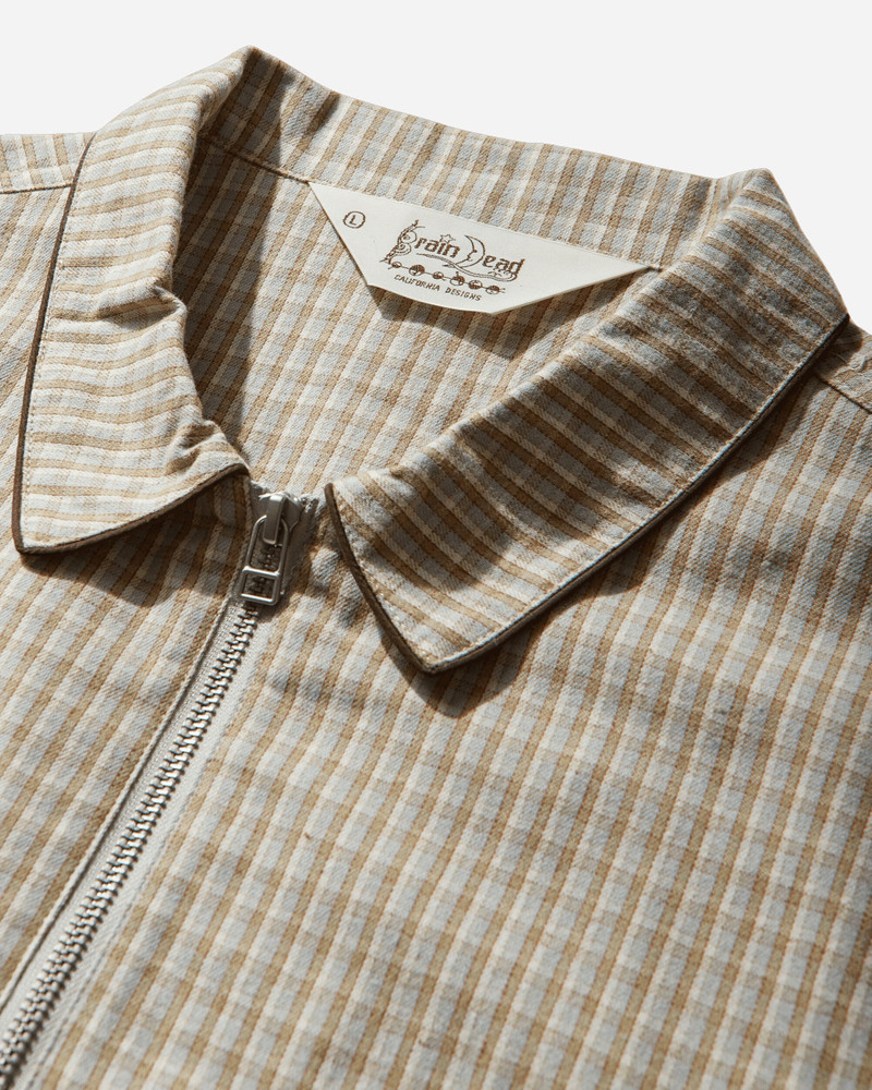 Check Western Shirt Taupe 3