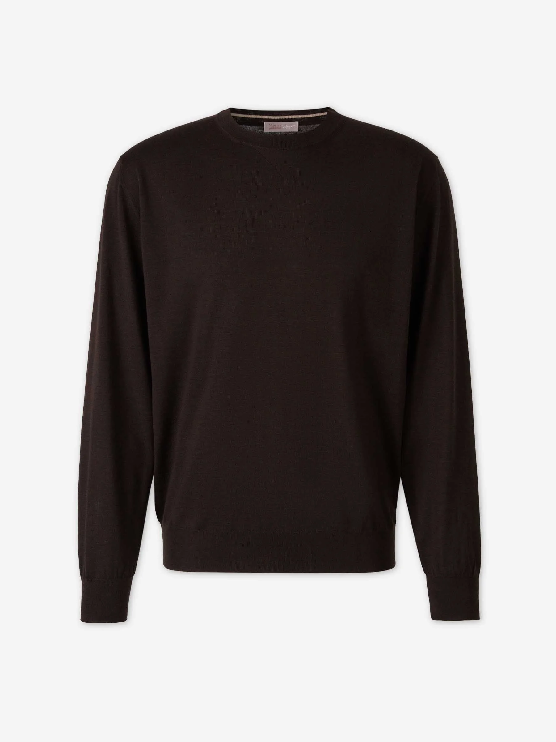 THIN CREW NECK SWEATER - 1