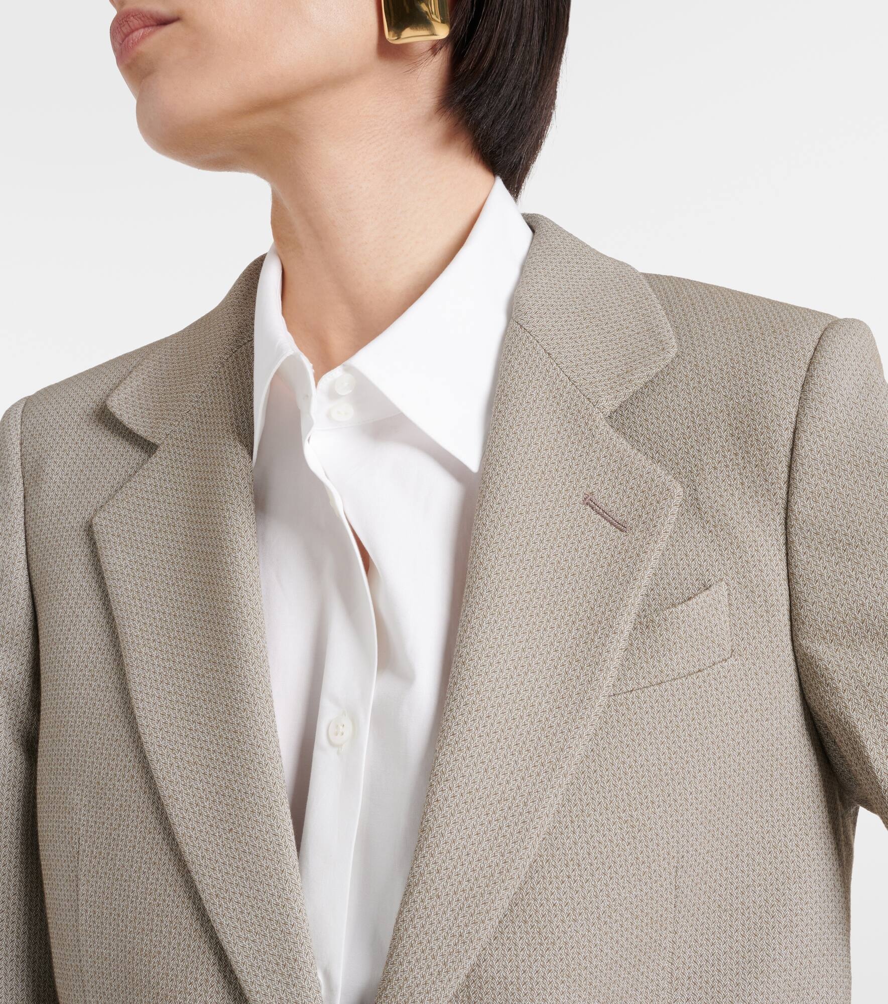 Single-breasted blazer - 5