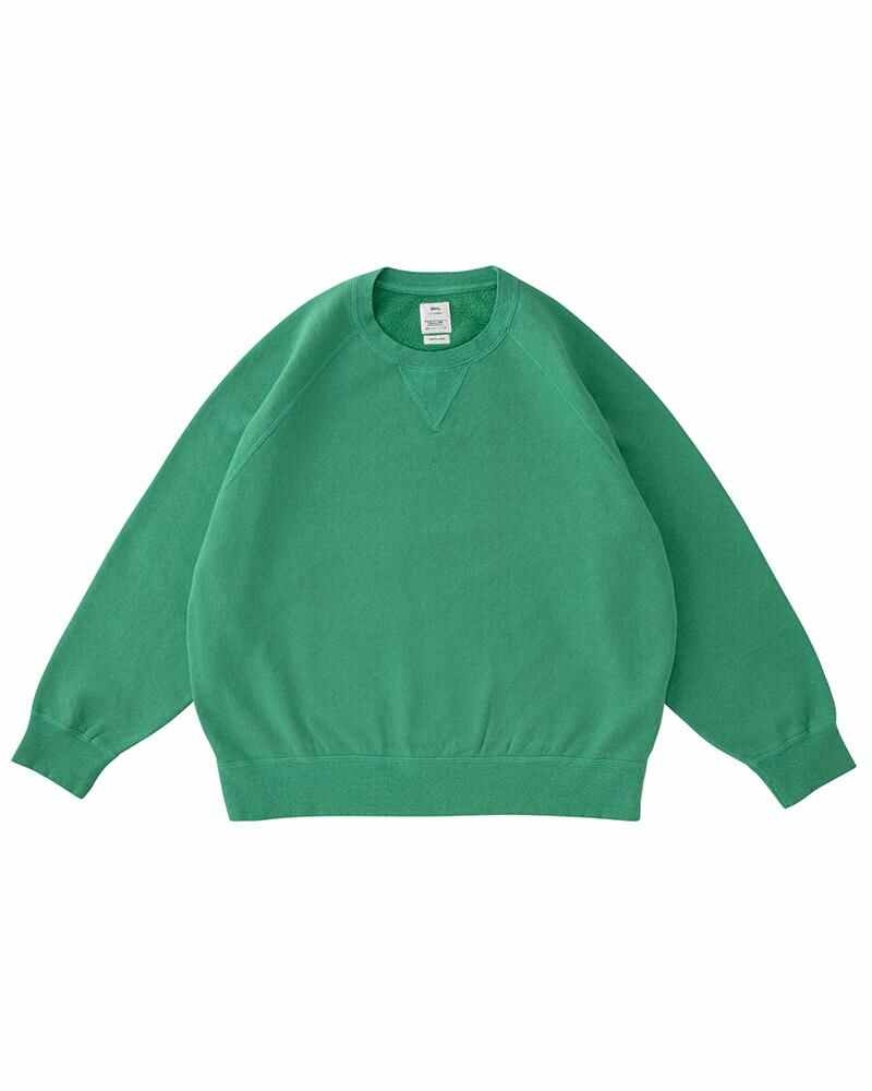 AMPLUS SWEAT L/S W GREEN - 1