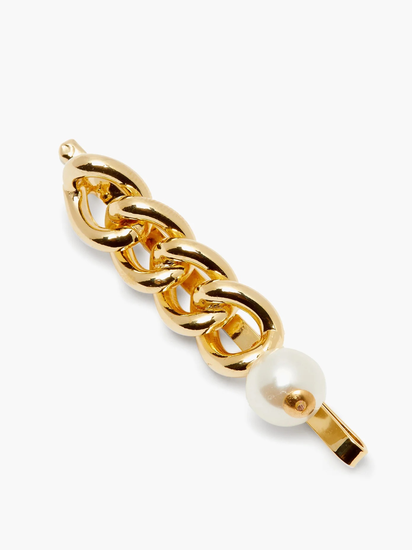 Canasta faux pearl-embellished hair slide - 2