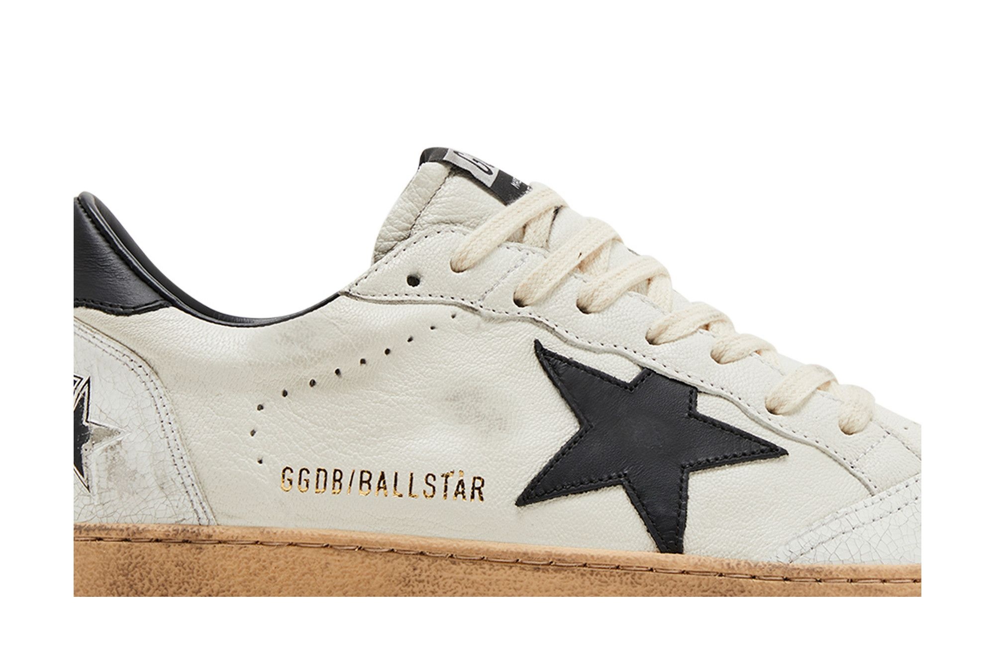 Golden Goose Ball Star 'White Black' - 2