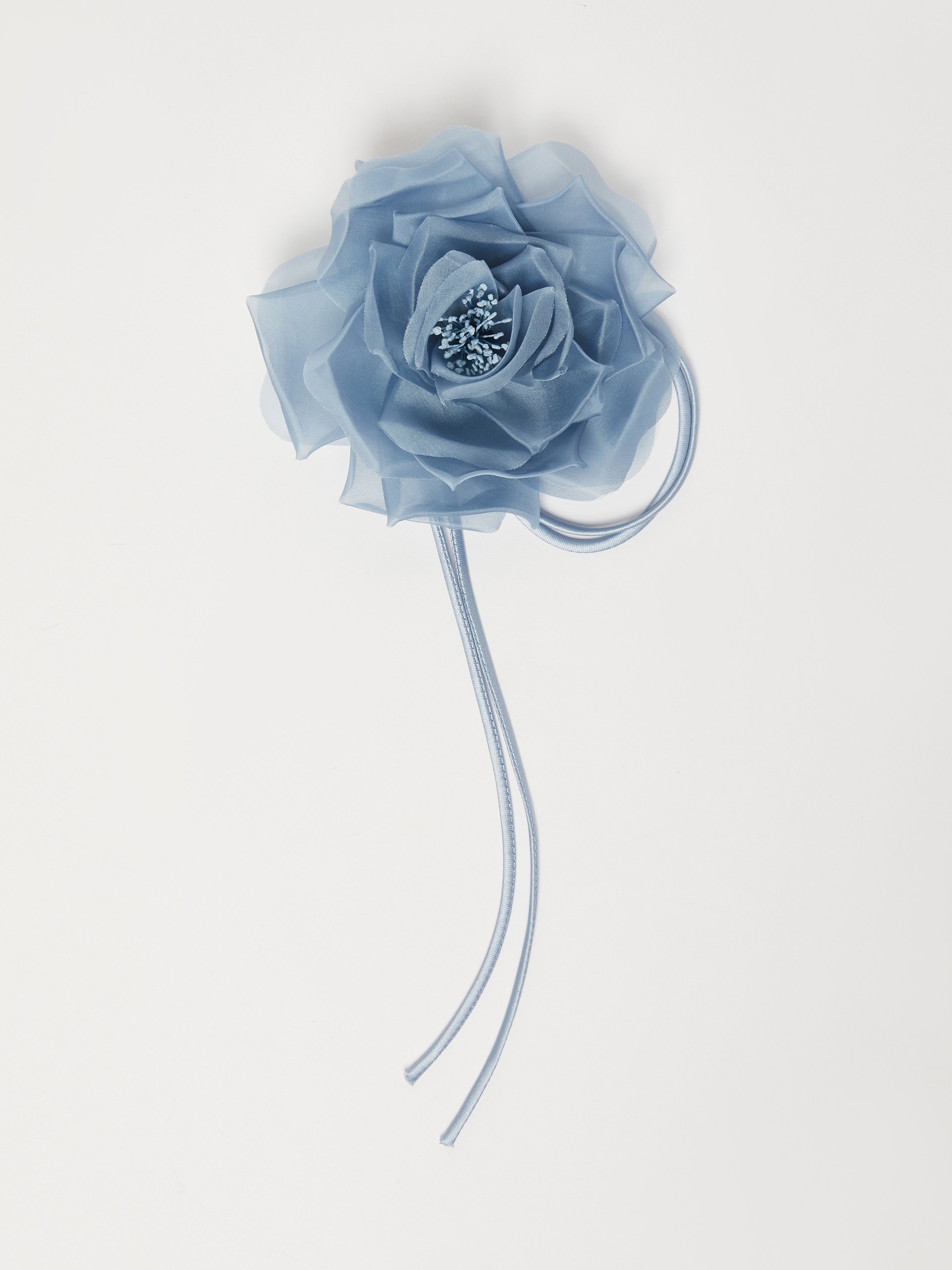 JESSY Silk flower brooch - 1
