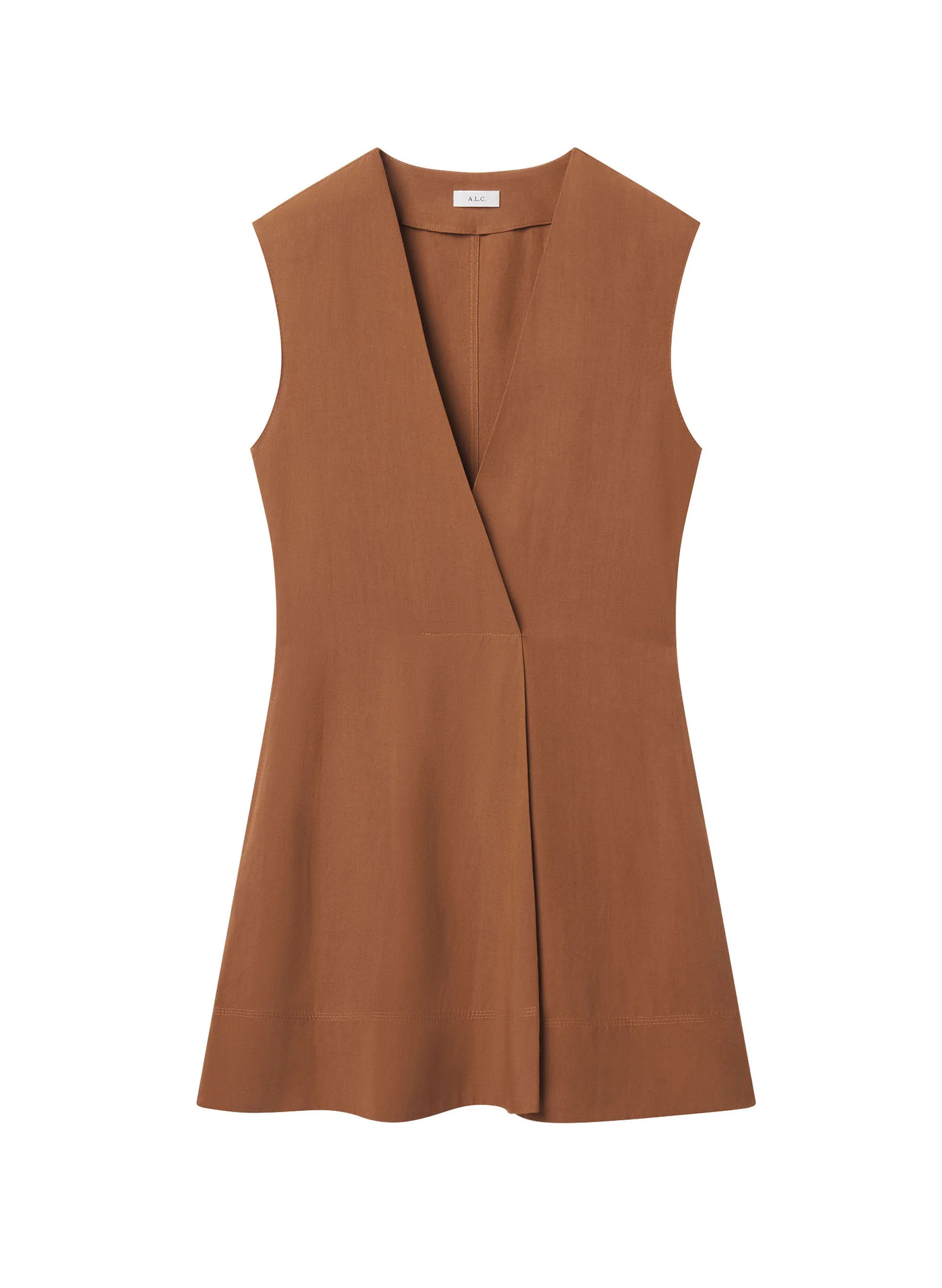 Wade Relaxed Linen Mini Dress - 1