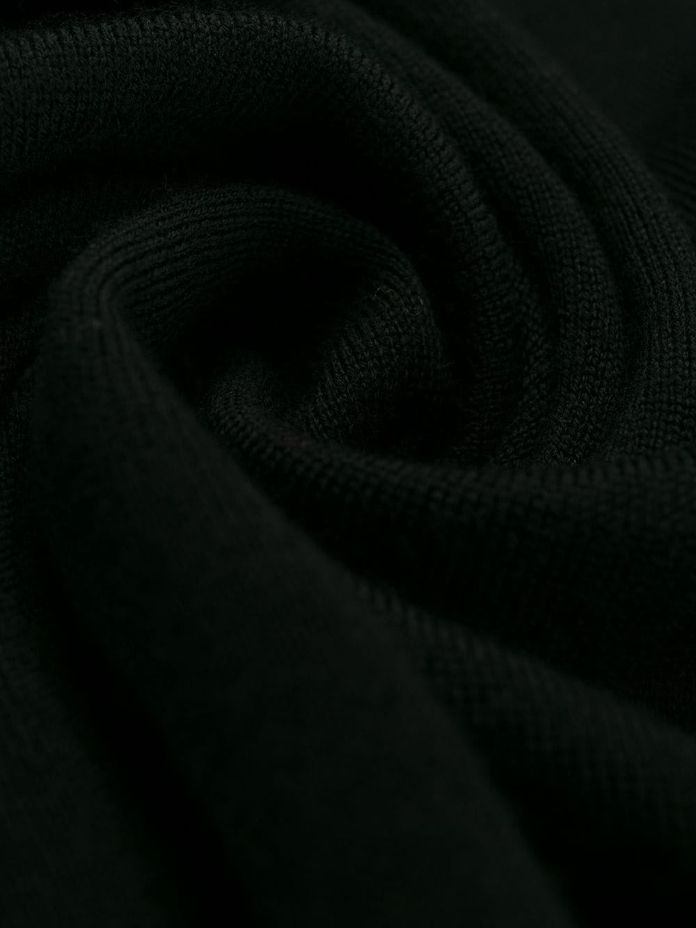 turtleneck fine knit jumper - 7