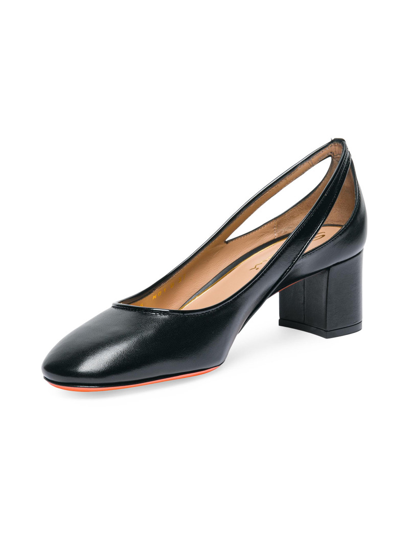 Women's Sonny Patent Leather 85MM Sandals - Black 5