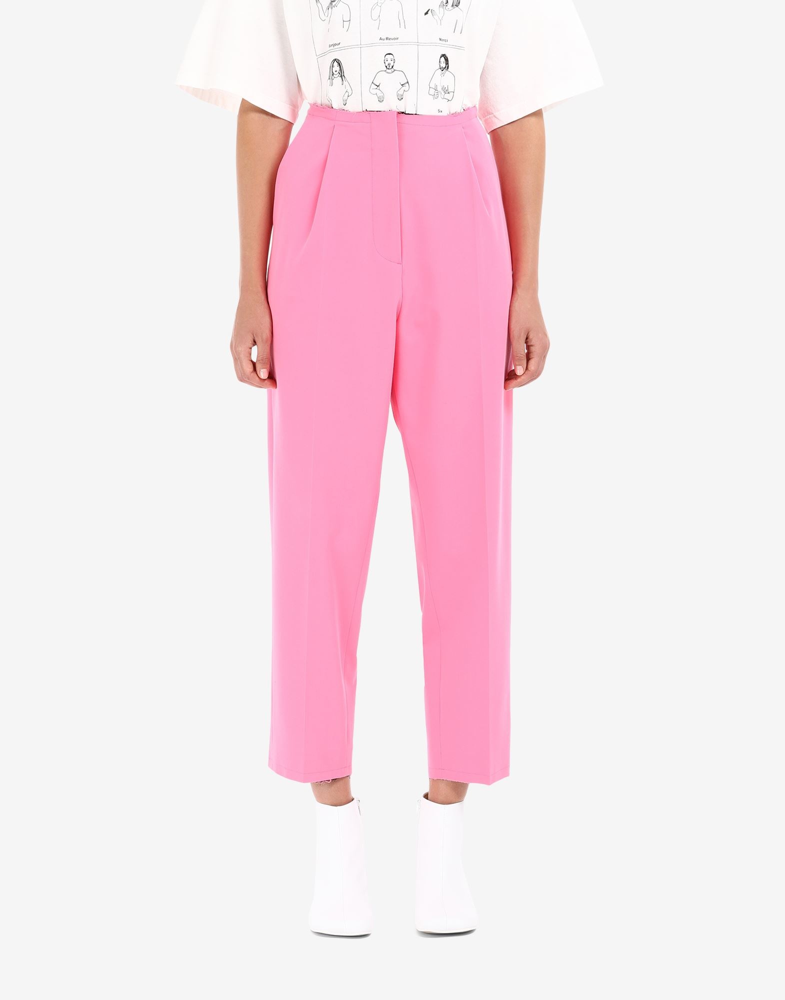 Raw edge trousers - 5