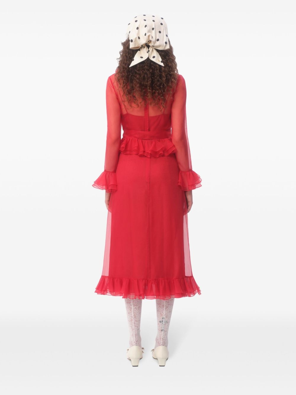 organza midi dress - 5