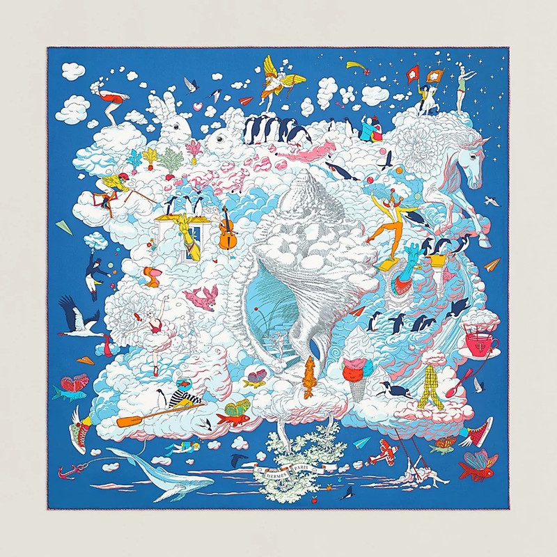 Sur Mon Nuage scarf 90 1