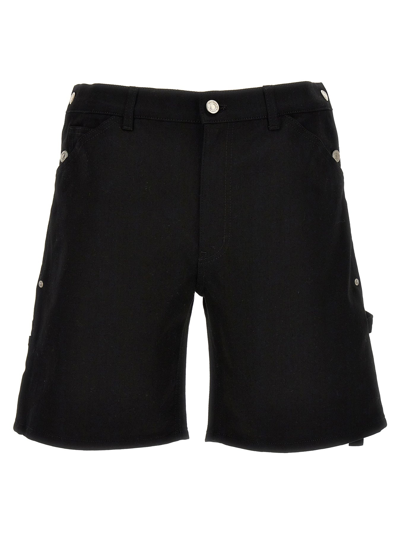 ショートパンツ COURREGES Women Shorts  Burmudas 125JPA297PA0043 9999BLACK courrèges Sailor Back Bermuda, Short Black | wananluxury