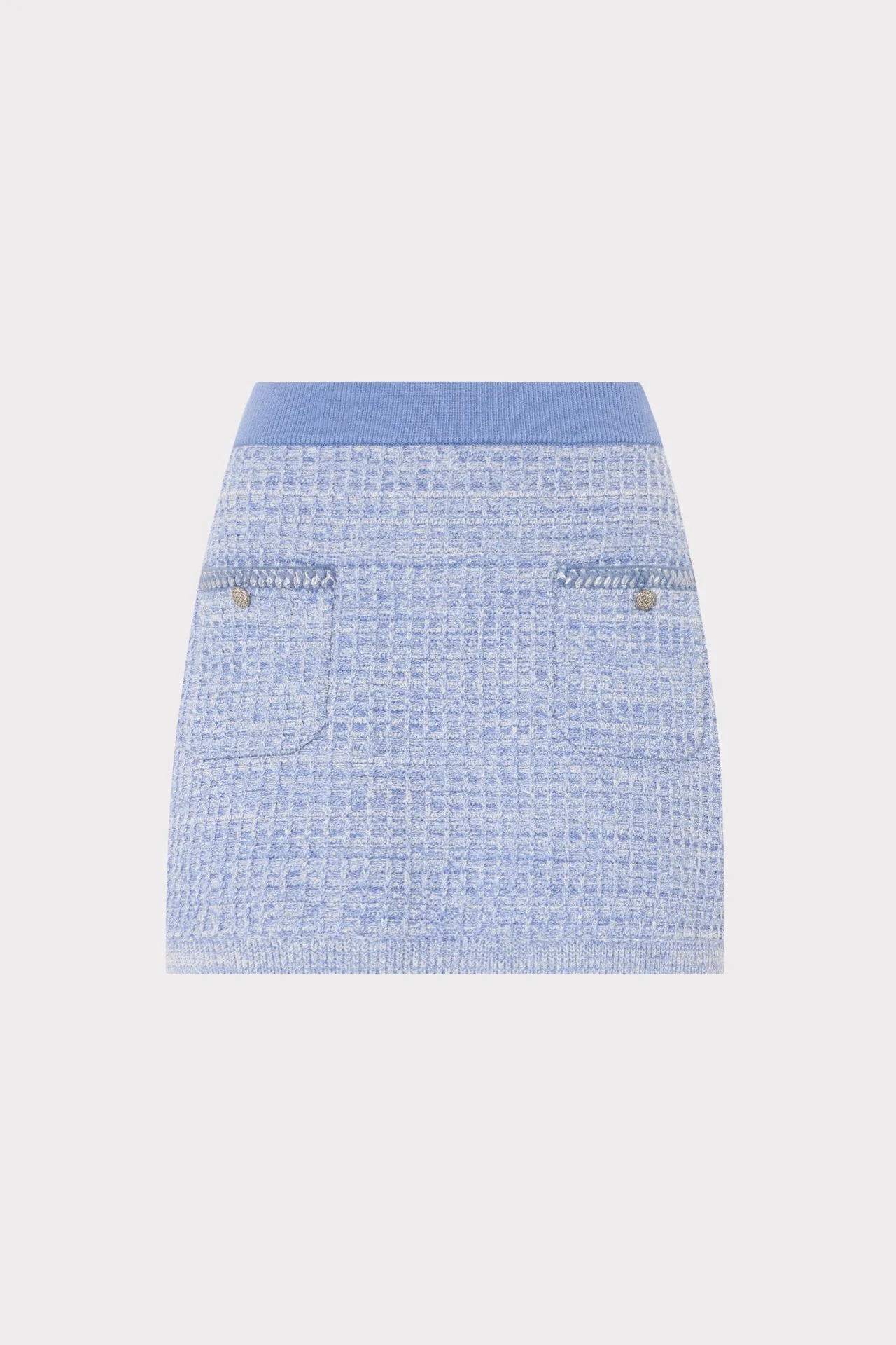 Saige Textured Mini Skirt - 1
