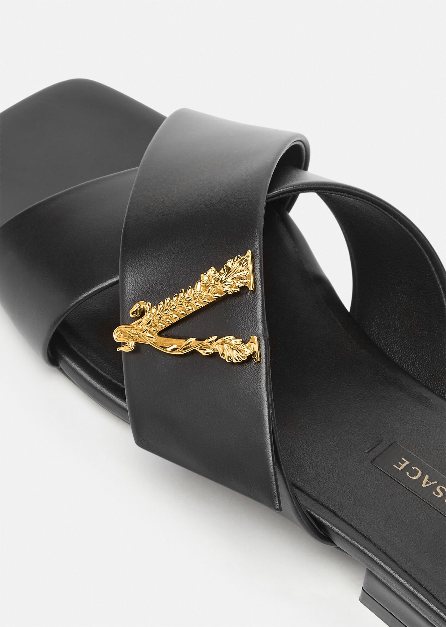 Virtus Leather Slides - 2
