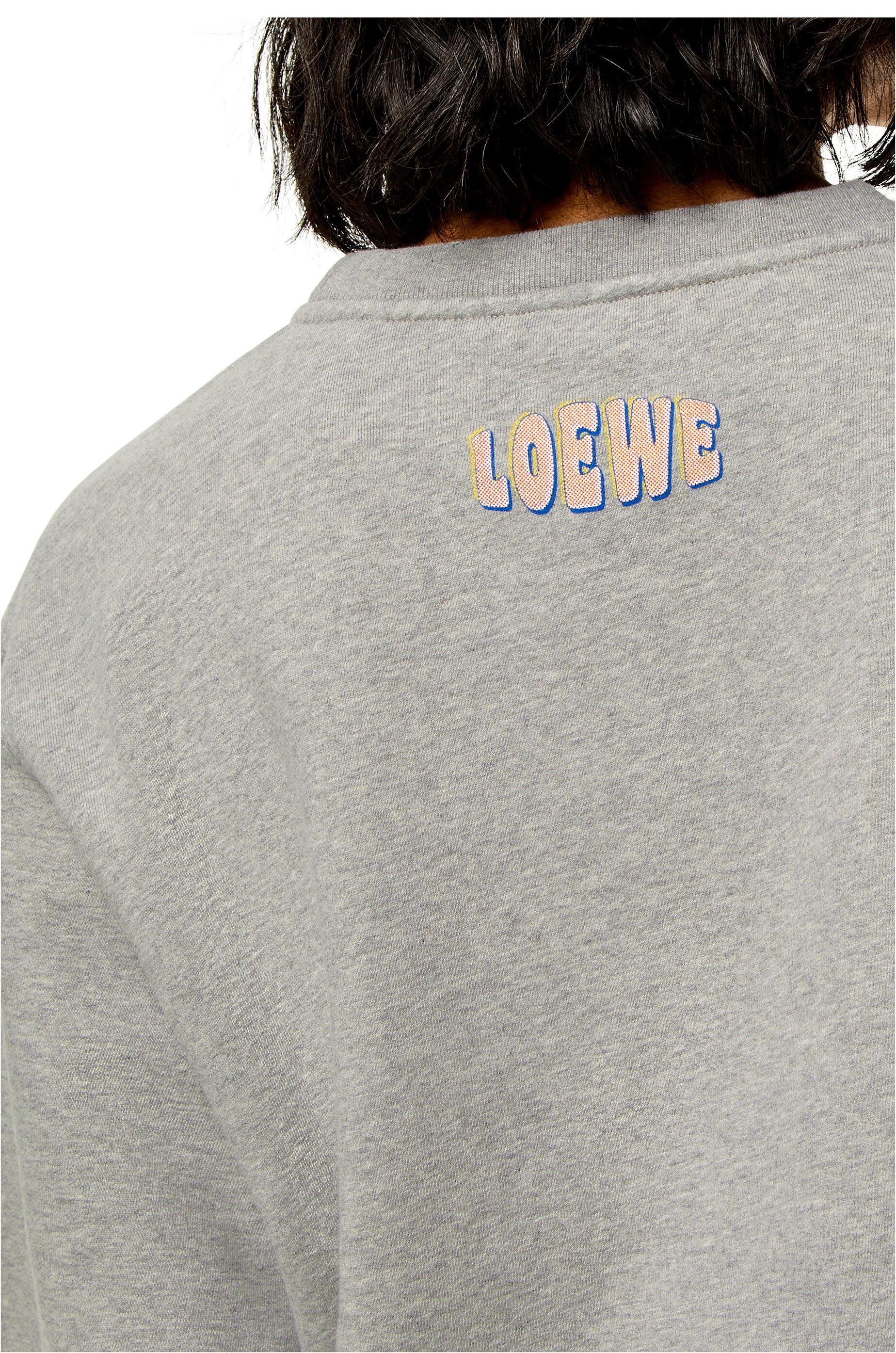 Oysters print sweatshirt in cotton - 5