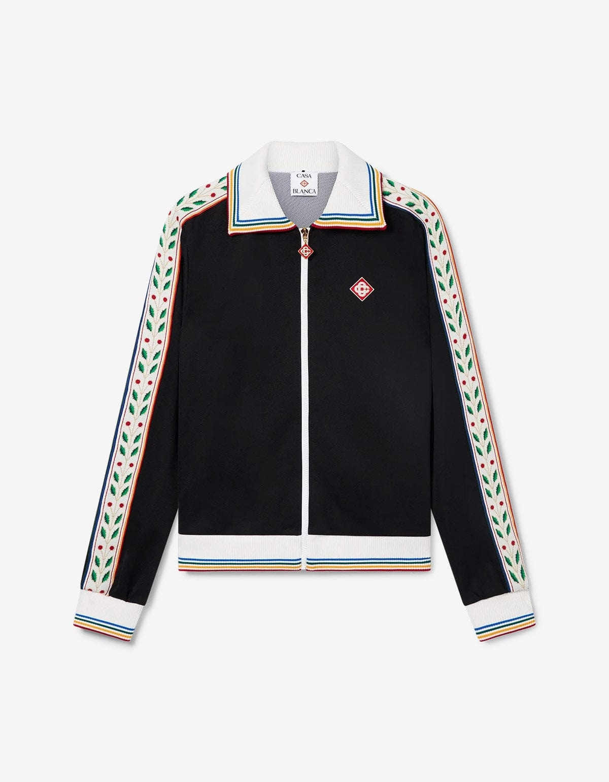 Casablanca Black Laurel Track Jacket - 1