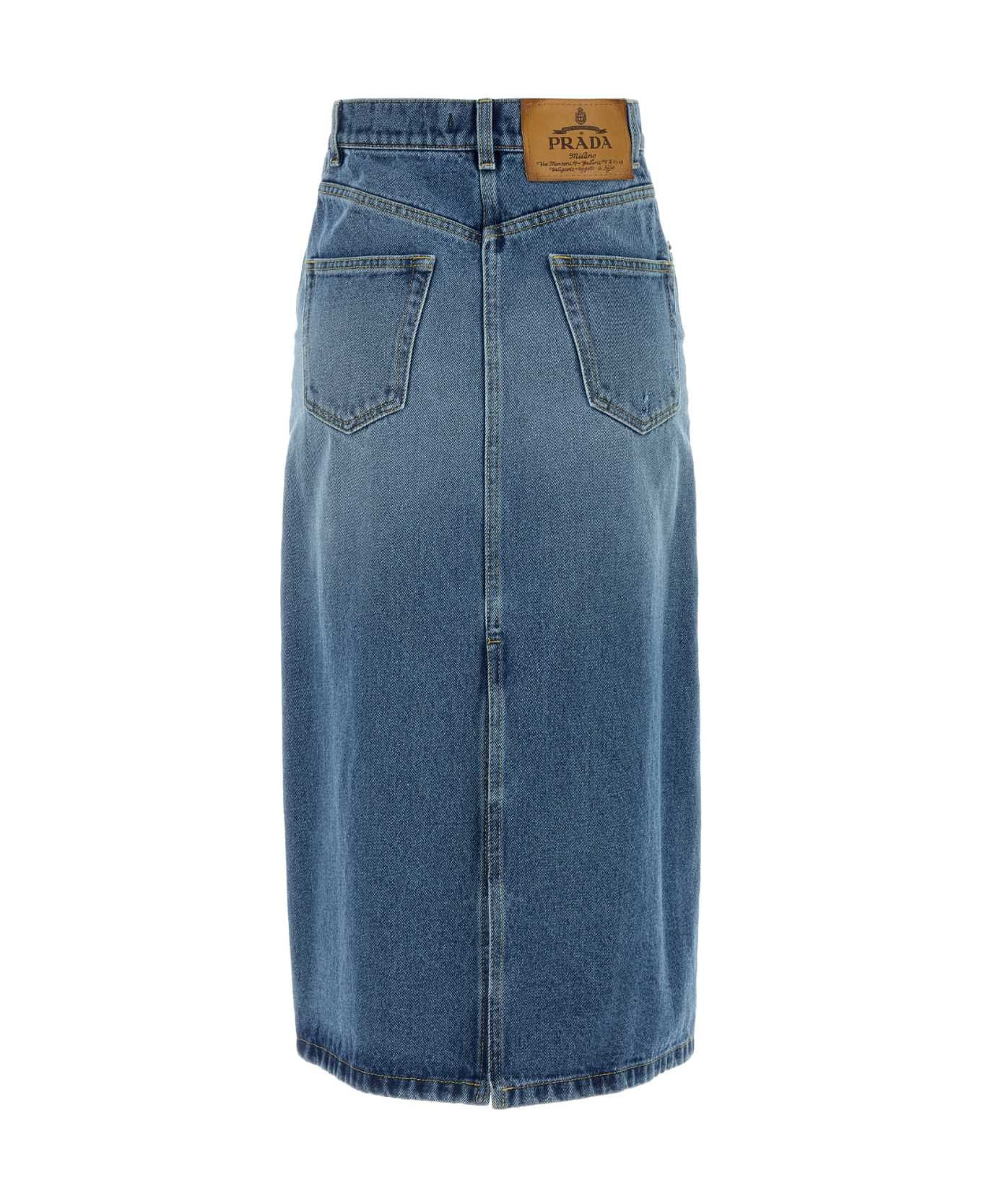 Denim Skirt - 2