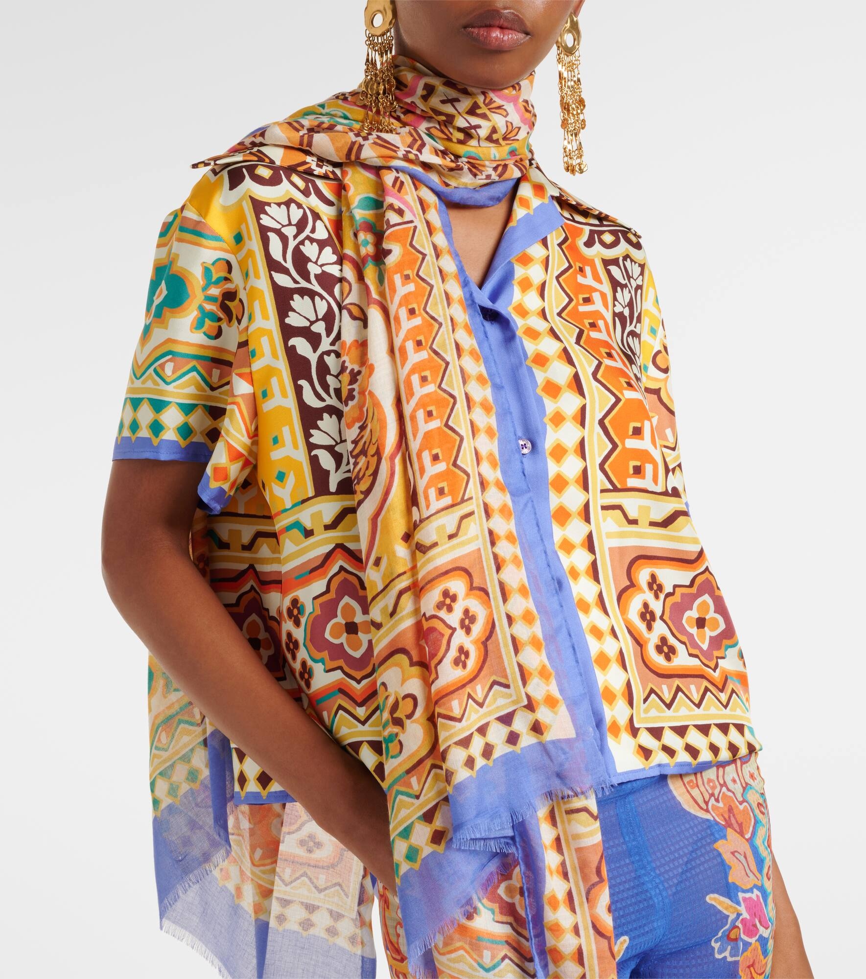 Printed scarf - 2
