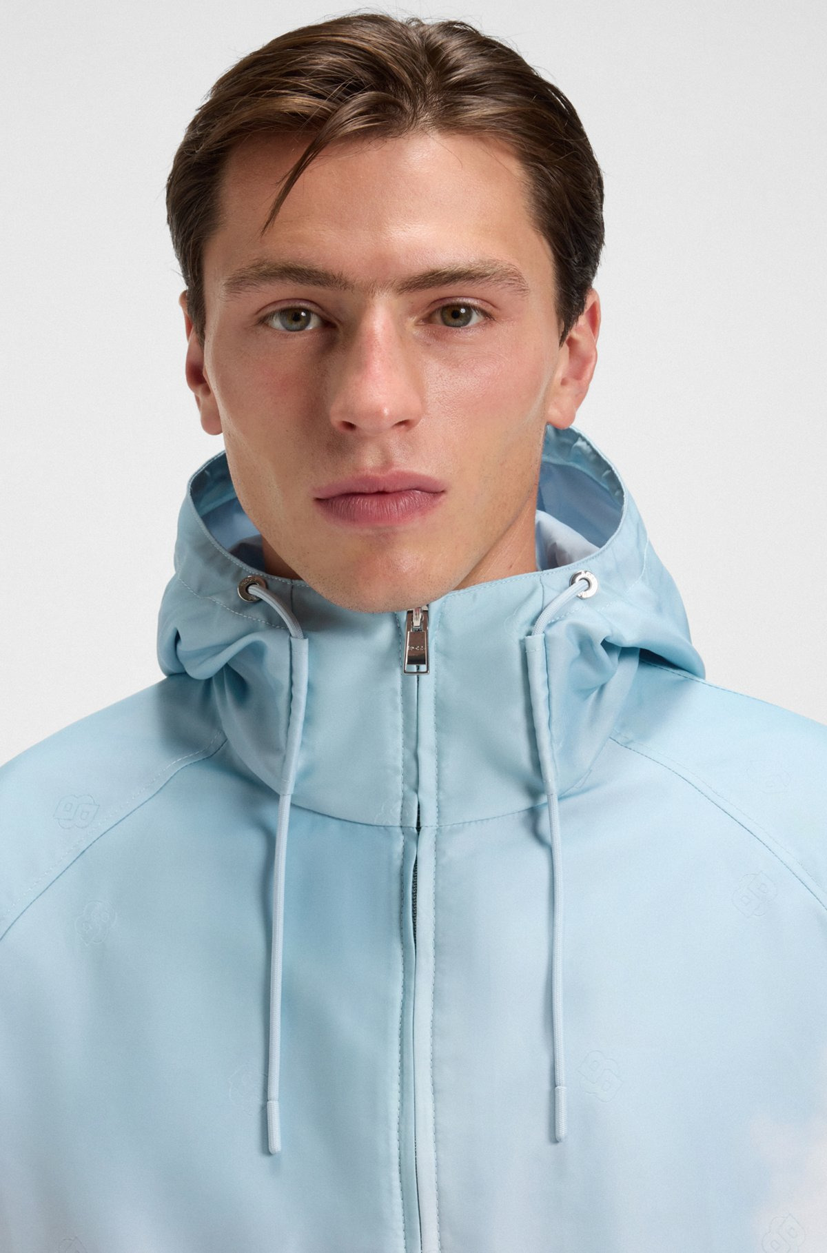 WATER-REPELLENT JACKET WITH CLOUD ARTWORK - 5