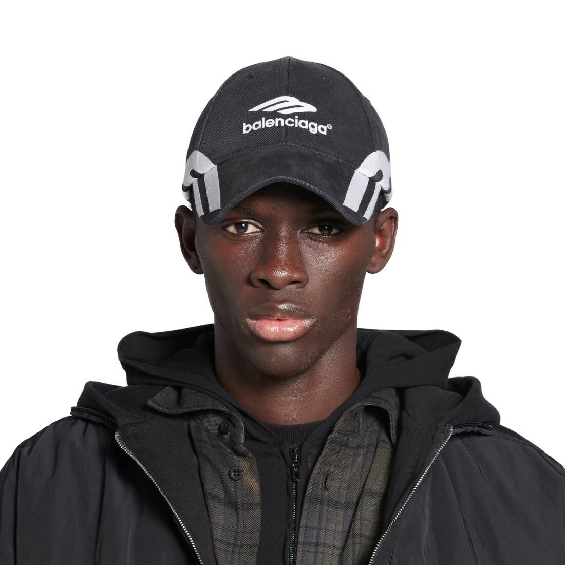 Men's 3b Sports Icon Cap in Black/white - 4