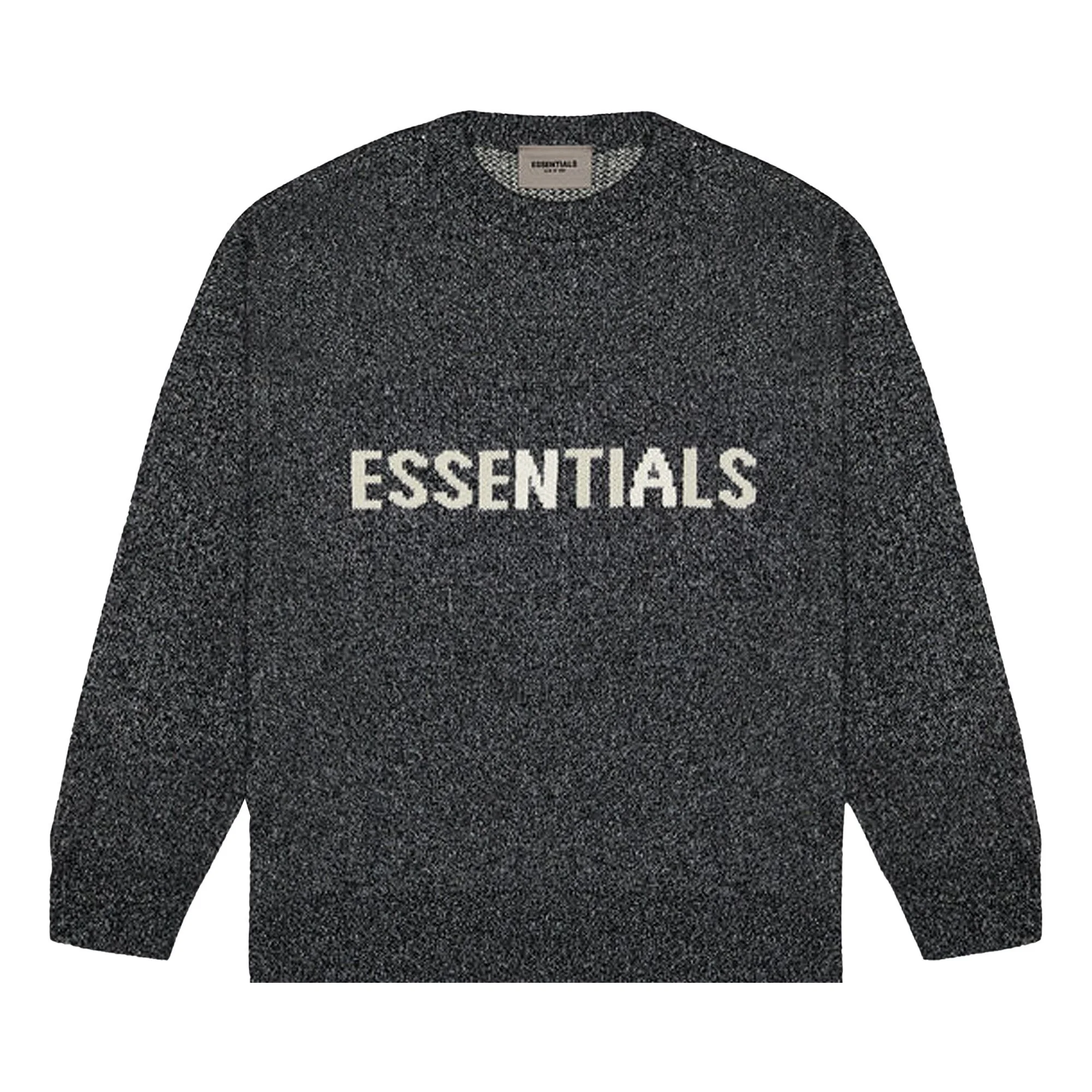 Fear of God Essentials Knit Sweater 'Black' - 1