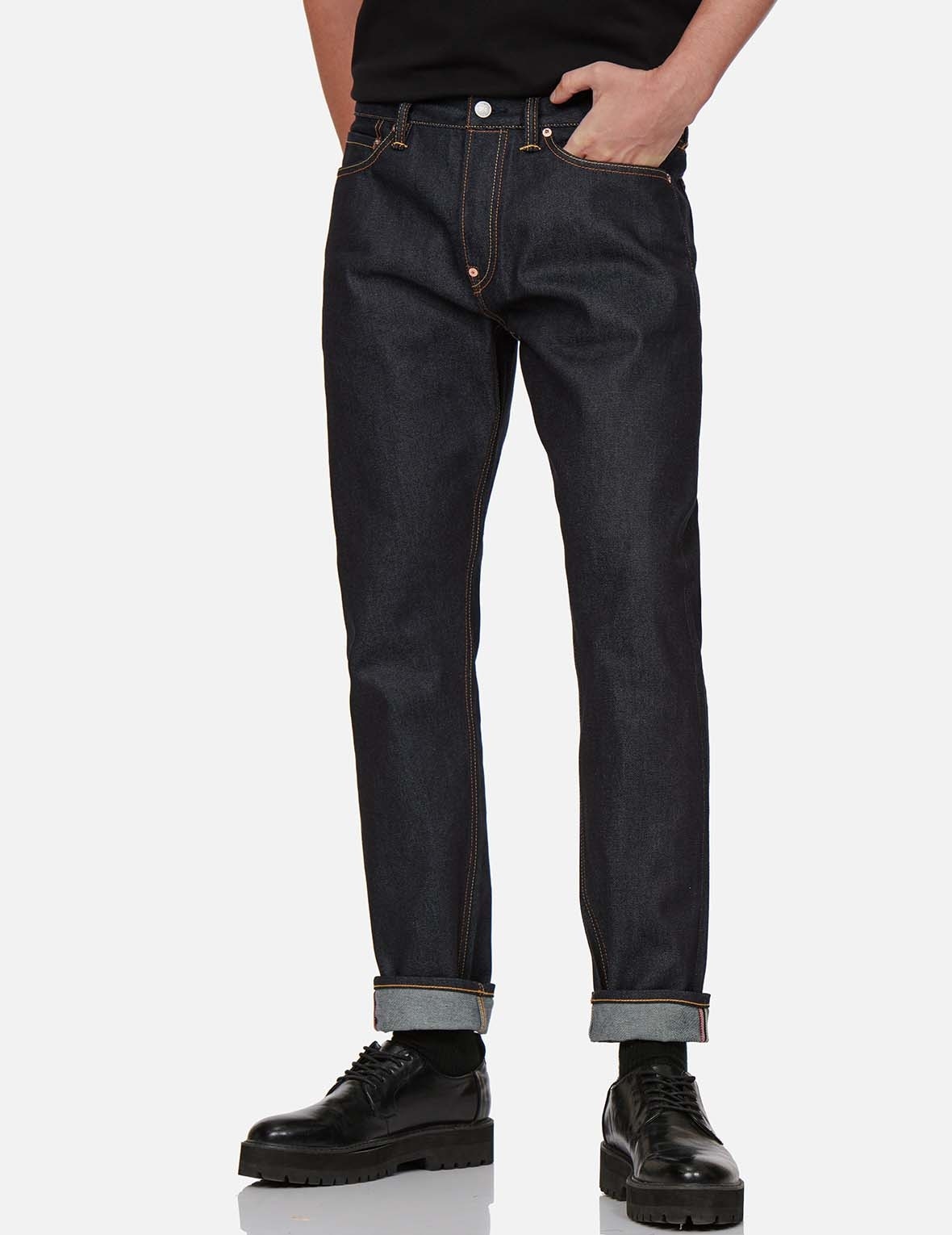 GRADATED DRAGON DAICOCK CARROT FIT JEANS #2017 - 4