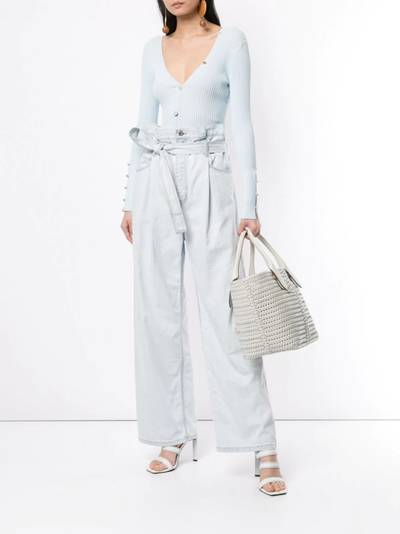 Anya Hindmarch woven tote outlook