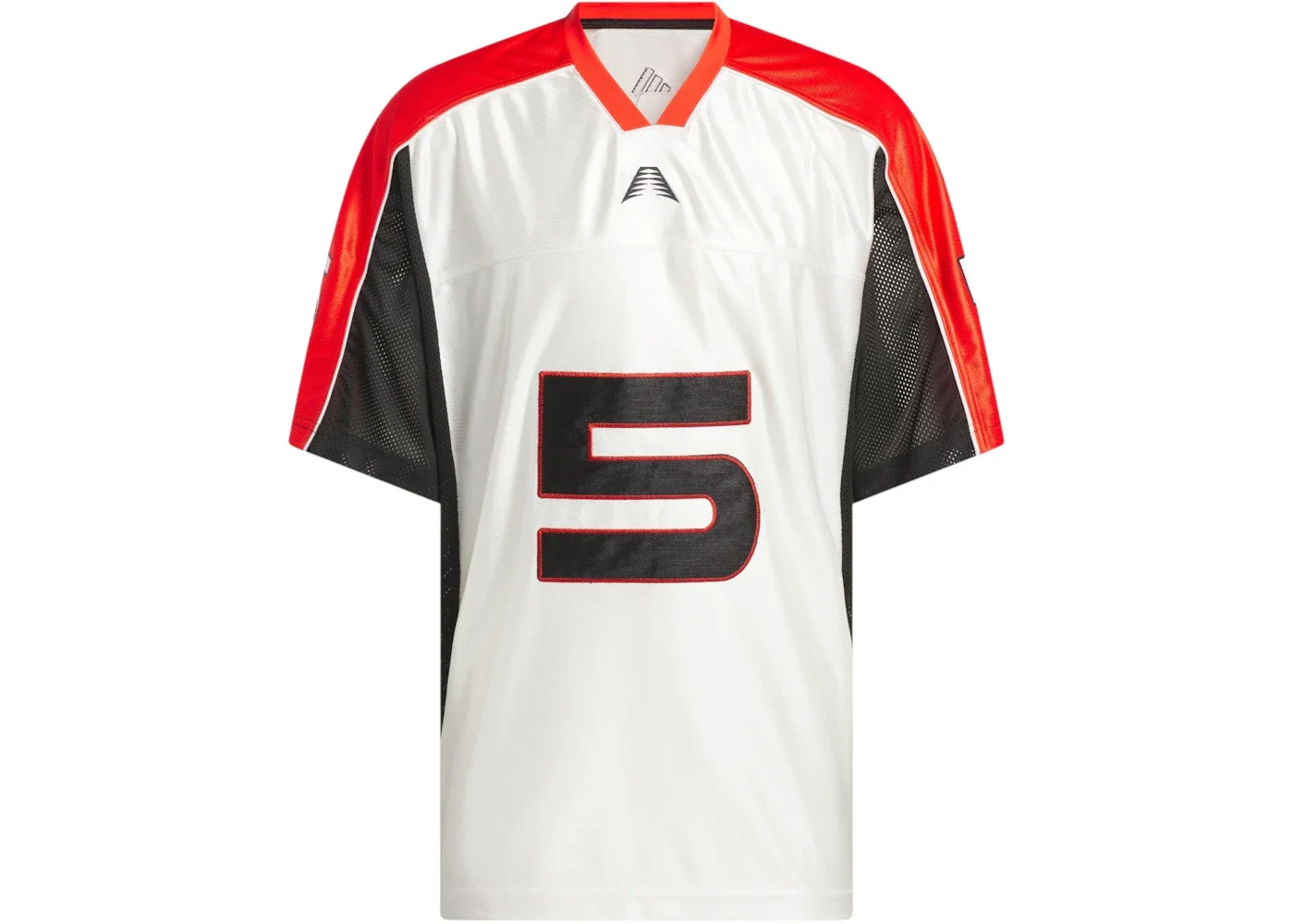 adidas Ae Short Sleeve Jersey Cloud White/Active Red - 1