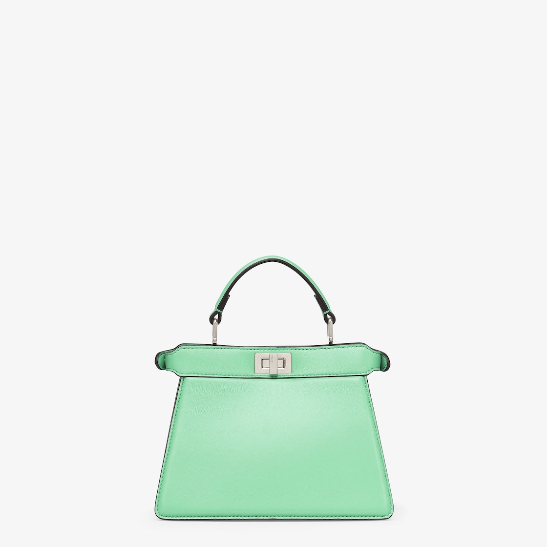 Iconic Peekaboo ISeeU bag in an ideal, compact size. Made of soft, padded, green nappa leather and e - 3