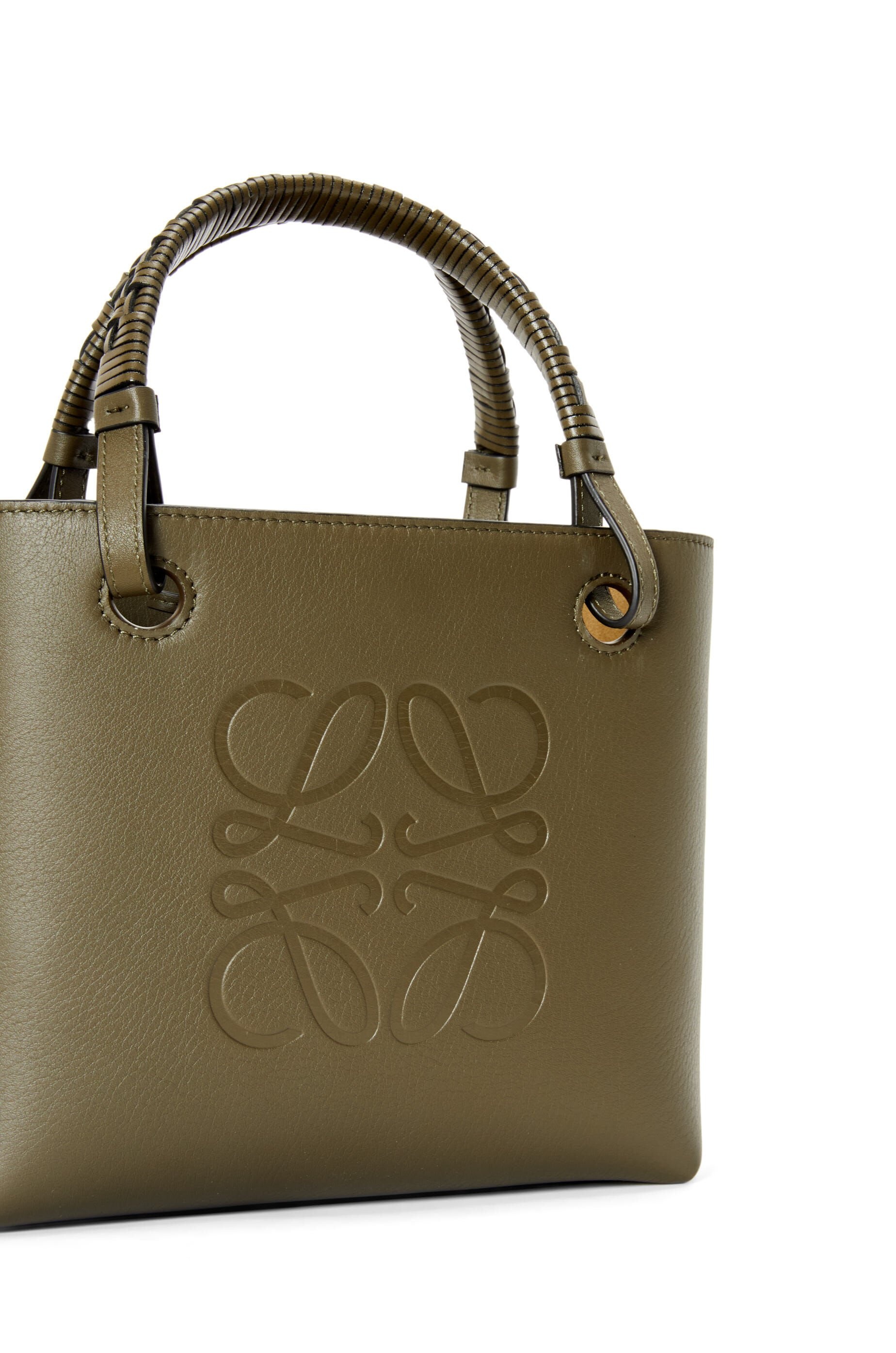 Mini Anagram Tote in classic calfskin - 6