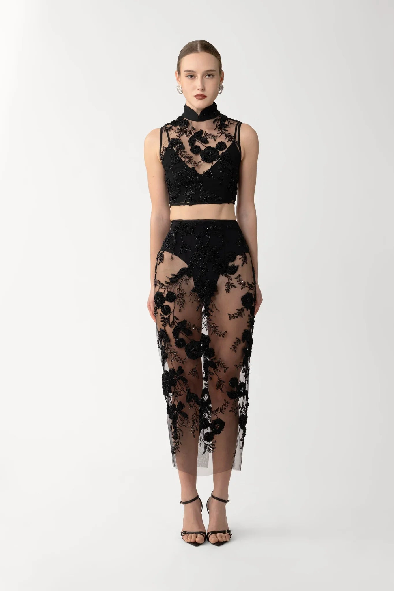 SKYE SHEER SKIRT - 3