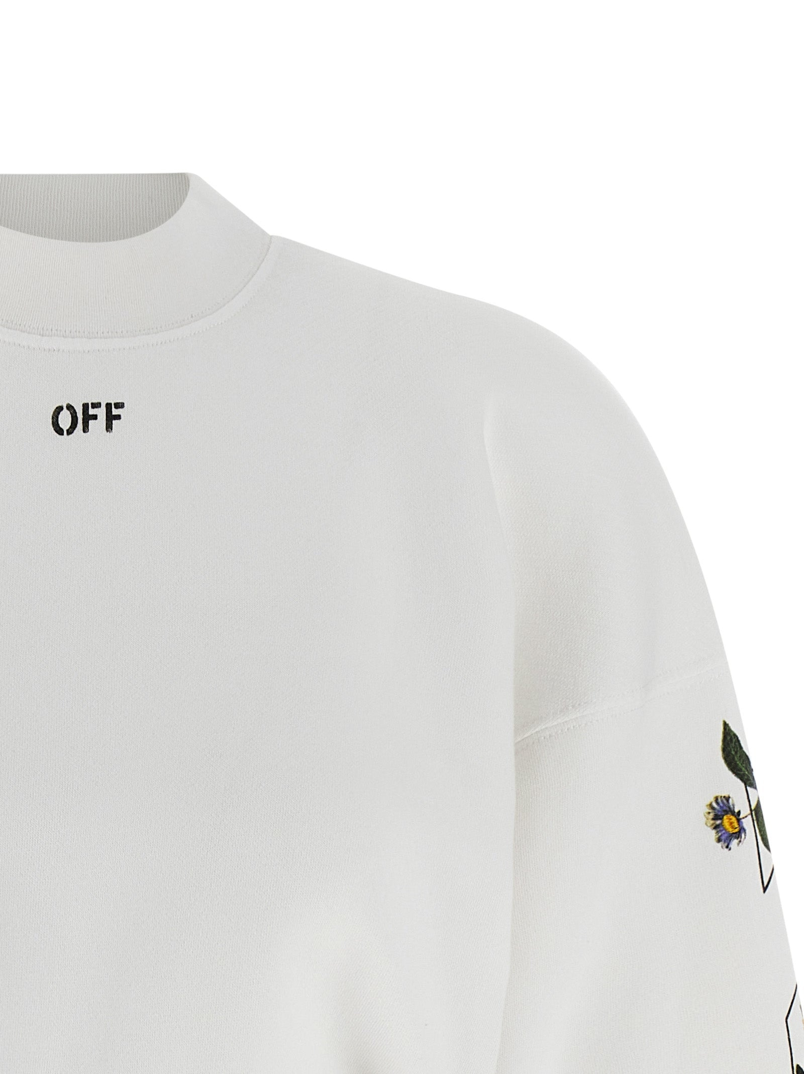 Off-White Women 'Flowers Arrow' Sweatshirt - 4