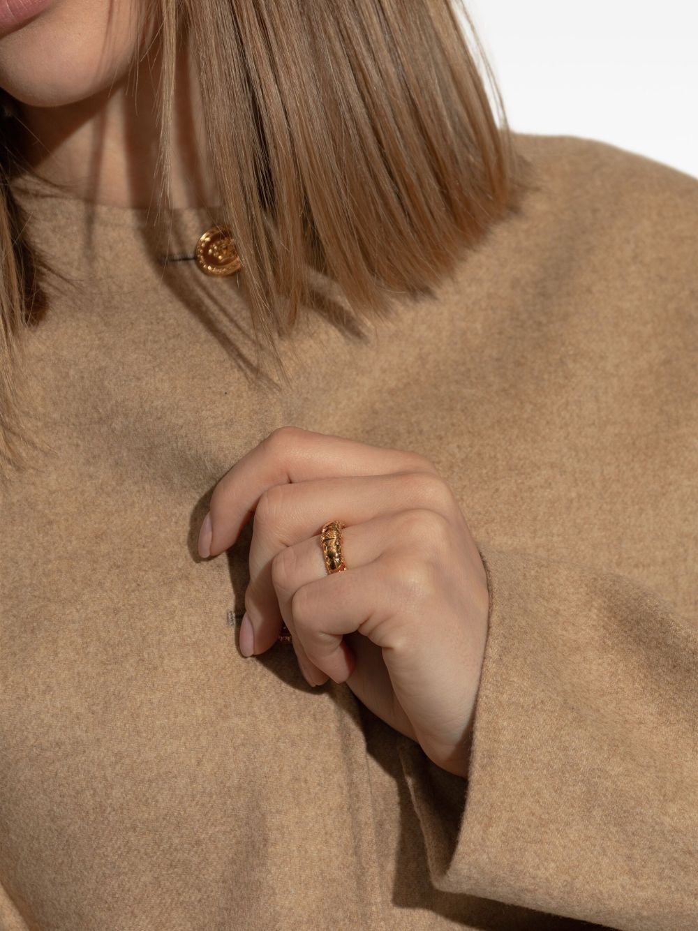 Greca-engraved ring - 2