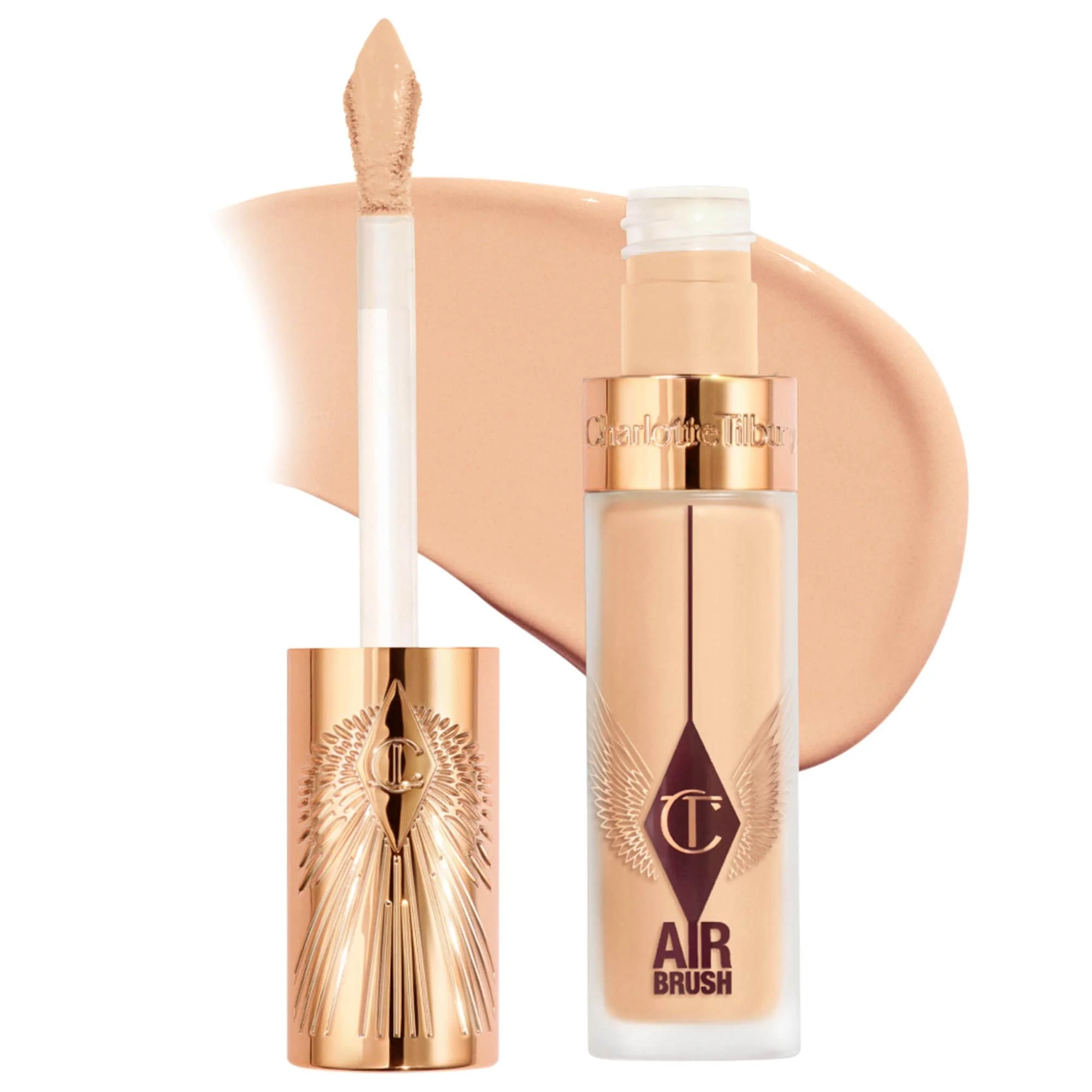 Airbrush Flawless Crease-Proof Long-Wear Blur Concealer with Hyaluronic Acid - 1