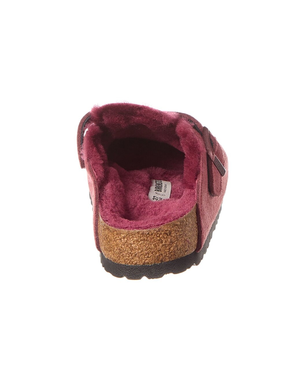 Birkenstock Boston VL Suede & Shearling Clog - 3