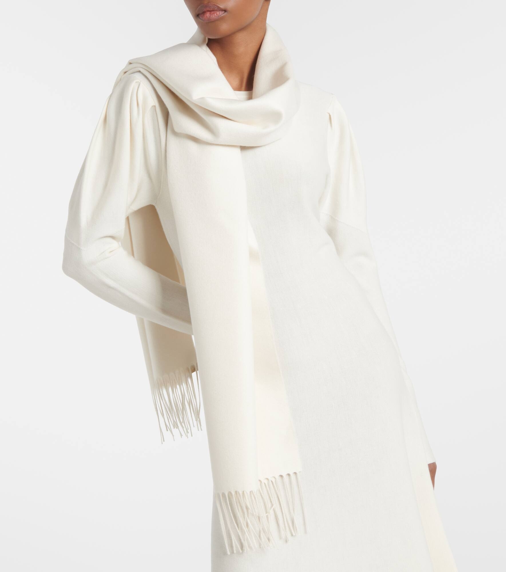 Blaine silk and cashmere scarf - 2